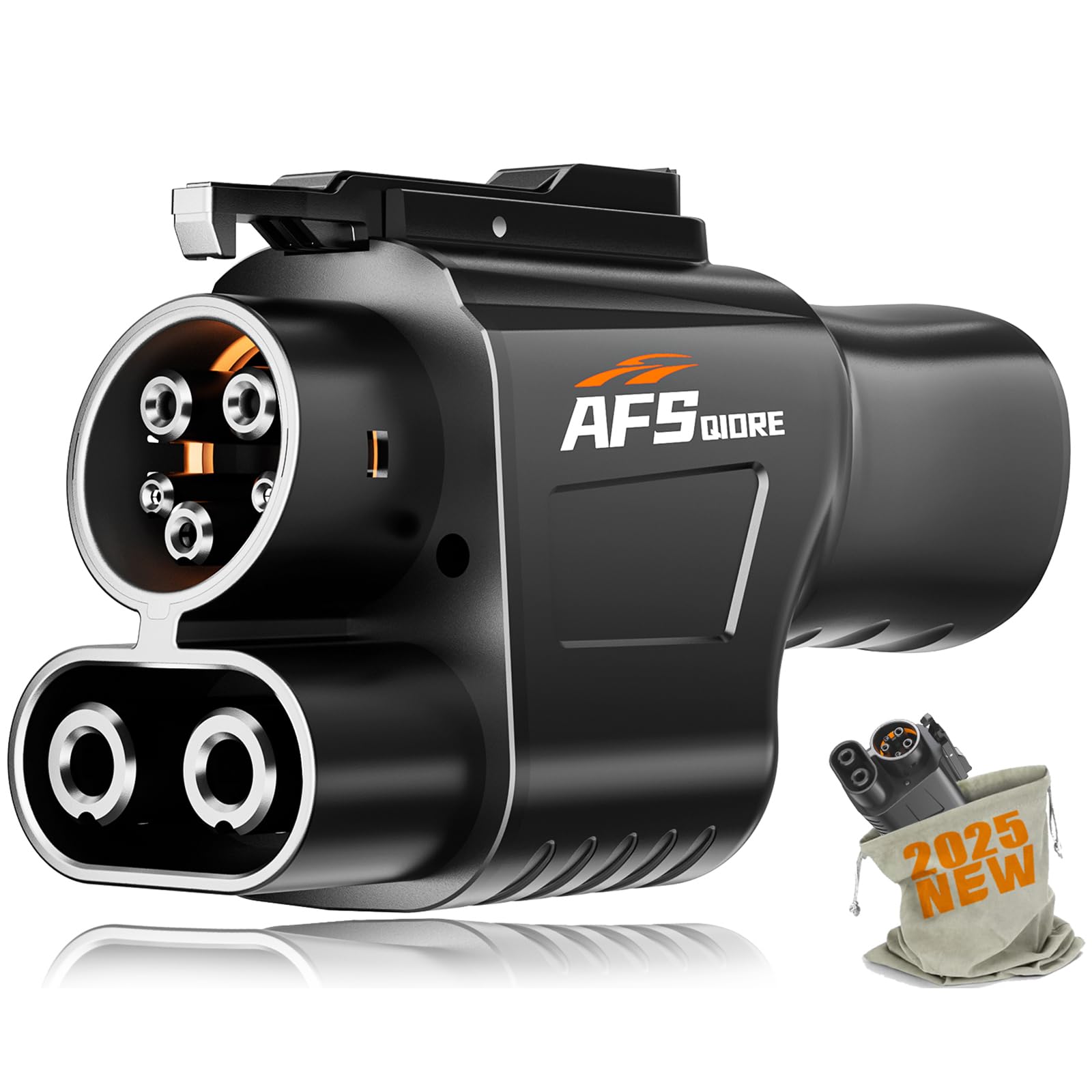 NACS to CCS Adapter, Fast Charging Supercharge, Max 500A 1000V Electric Vehicle Charging Adapters, NACS to CCS Electric Vehicle Adapter Fit for All Ford EVs, GM, Rivian