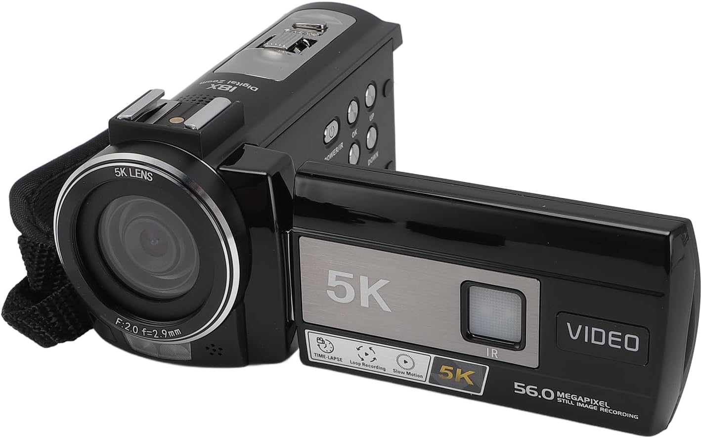 ビデオカメラ 5K バッテリー2個付き リモコン 【公式通販】