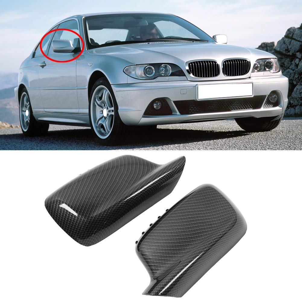 Coque Rétroviseur BMW Série 3 E46 - Fibre De Carbone, Alliage Aluminium - Pour Gauche/droite - Protection Et Style - 10