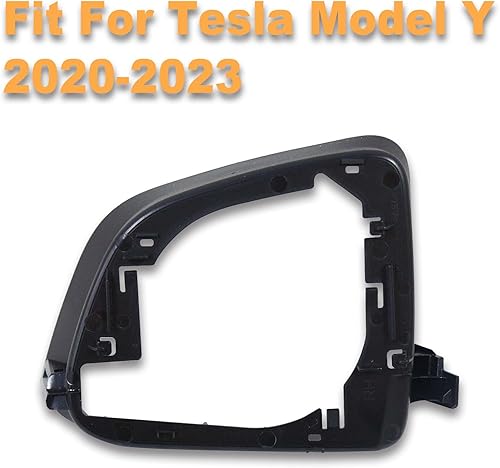 Miniatura 5 de 1 carcasa para espejo retrovisor, tapa inferior para espejo retrovisor, marco de anillo de espejo lateral para Tesla modelo Y 2020-2023 (marco de