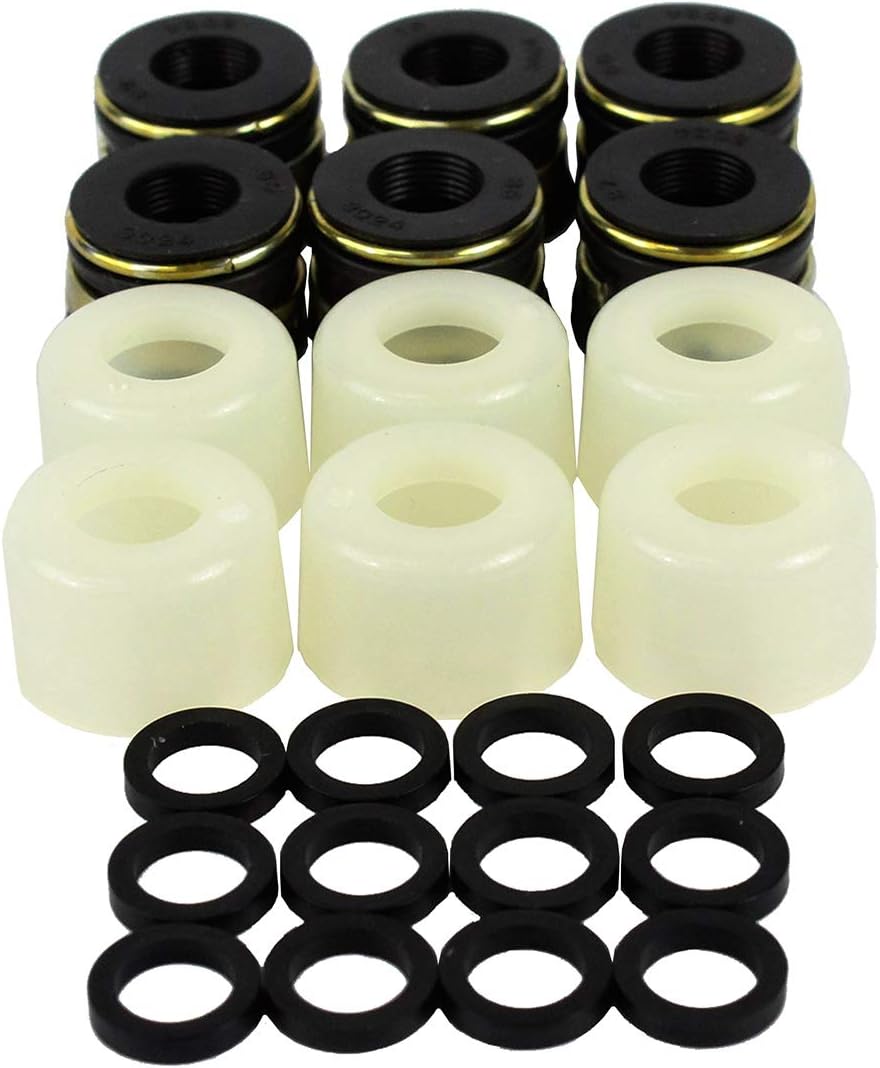 DNJ VSS3126 Valve Stem Seal for 1987-1996 Chevrolet, GMC, Oldsmobile Astro, Blazer, Bravada 4.3L V6 12V OHV 262cid