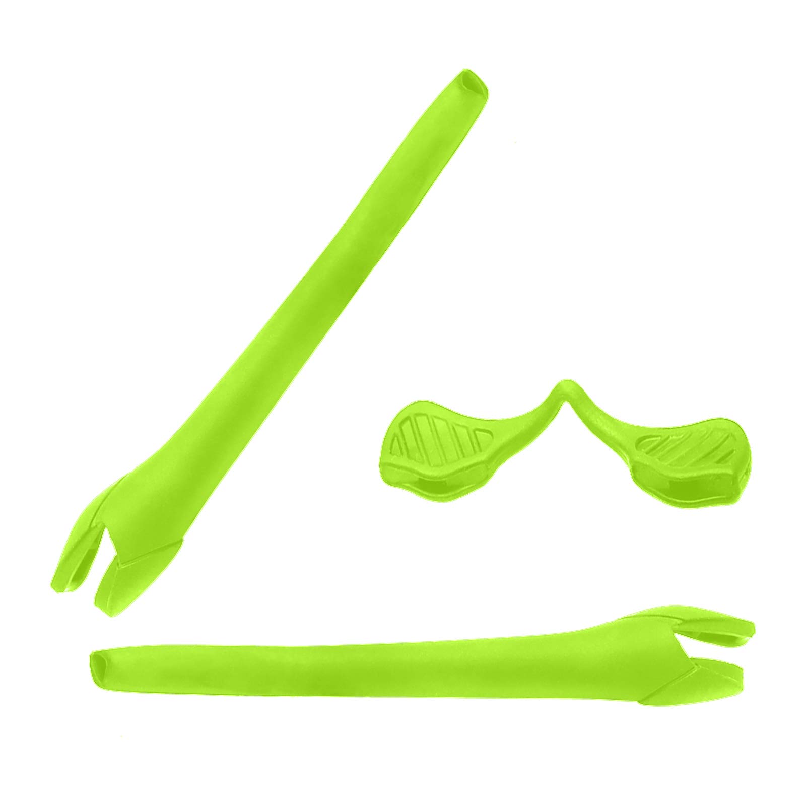 Lenzreborn Men's Green Replacet Earsocks Nosepieces Rubber Kits For Oakley Radar Ev Path Sunglass
