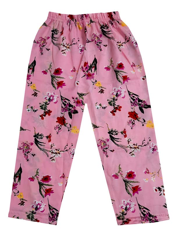 Image of IndiWeavesGirls Crepe Printed Loose Capri 3 /4th Pants