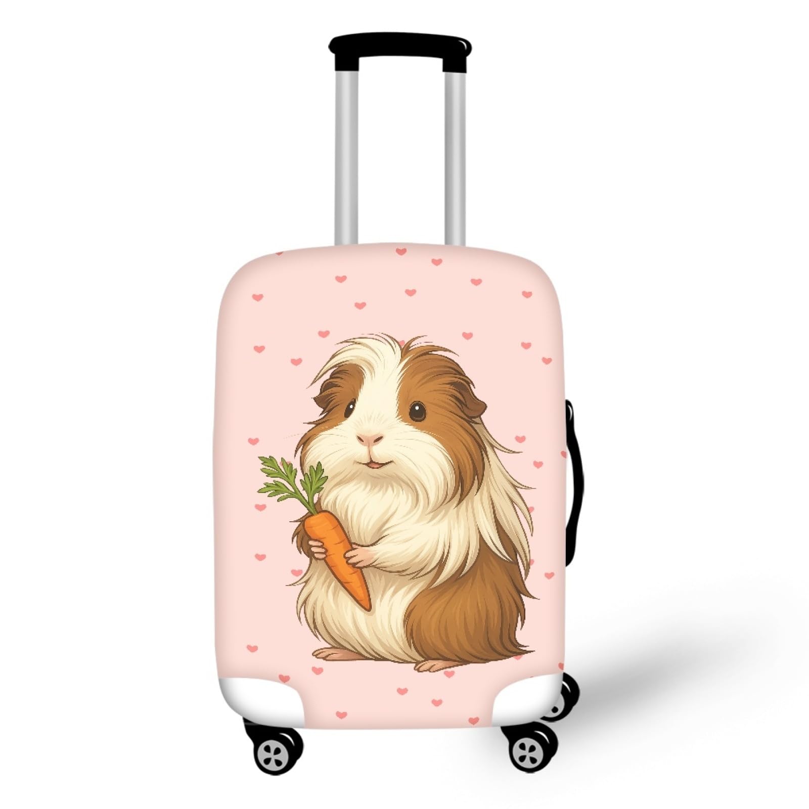 Housse Valise XL Beige Élastique Réutilisable Couvre Bagage