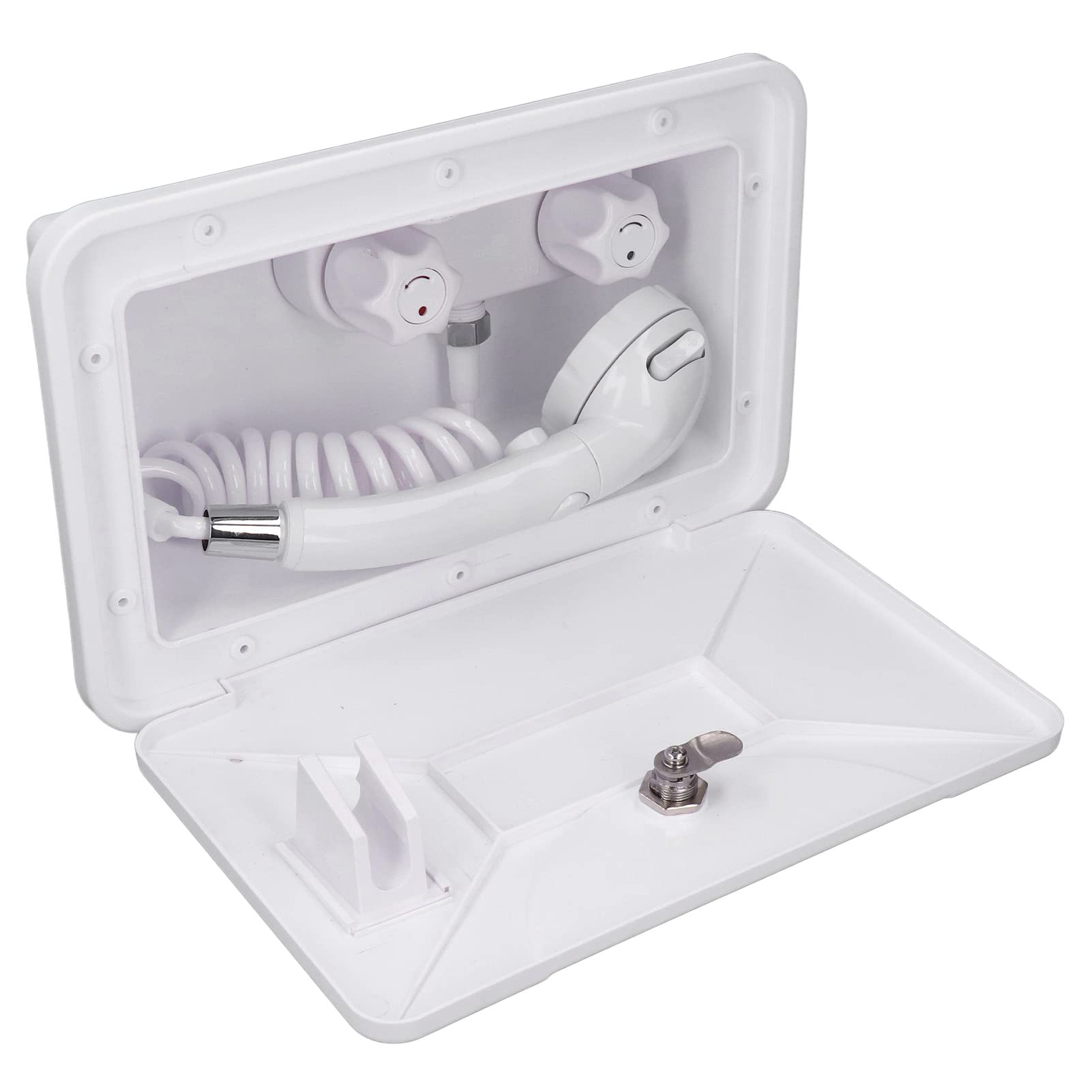 1.5m RV Outdoor Shower Kit Mobile Home Shower RV Outdoor Shower Head RV Shower Faucet Replacement for Motorhome RV Outdoor Shower