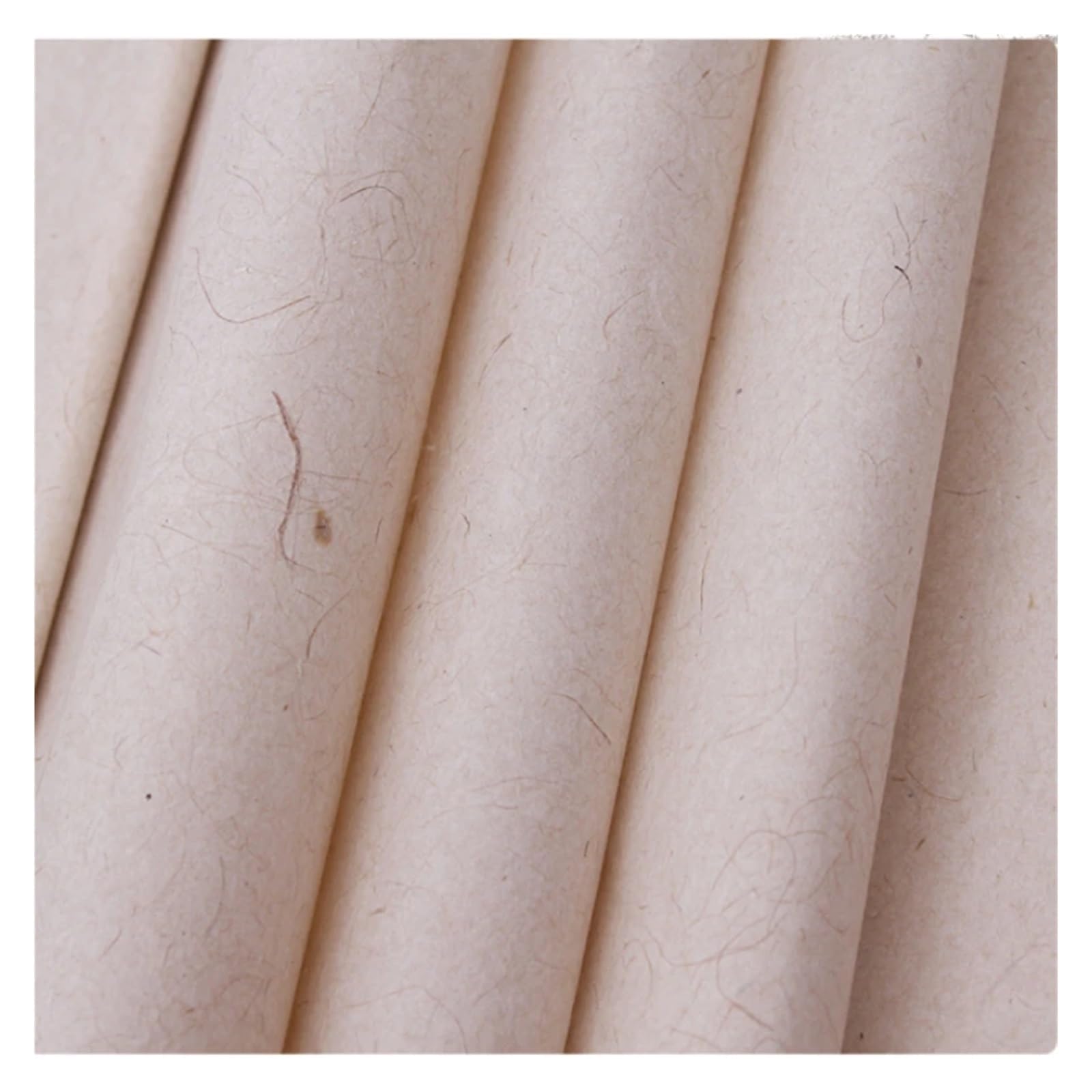 MIUYTRN Pół dojrzały papier Xuan Retro ręcznie robione naturalne rośliny włókno Papel Arroz chińskie malarstwo kaligrafia Papier papier morwowy cuicui(A4)