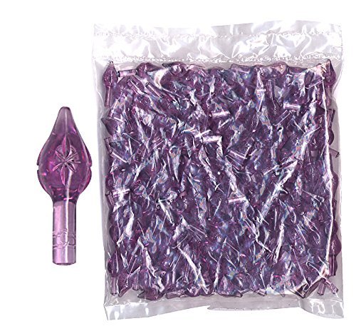 National Artcraft Purple Ornaments for Ceramic Christmas Trees-144 Pcs.