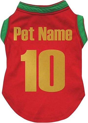 Miniatura 13 de Petitebella Personalize Camiseta para perro cachorro con tema nacional (Miami, S)