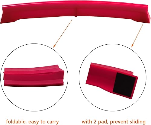 Miniatura 3 de Paquete de 4 tarjetas de juego manos libres, soportes plegables para cartas de juego, estante curvo para naipes para niños y personas mayores con