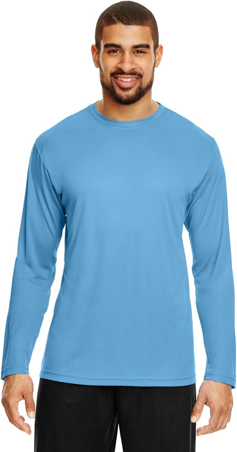 Men's Zone Performance Long-Sleeve T-Shirt M SPORT LIGHT BLUE