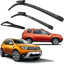 Kit 3 Palheta Limpador Parabrisa Silicone Chuva Duster 2011 Á 2024 (Duster 2020 á 2024)