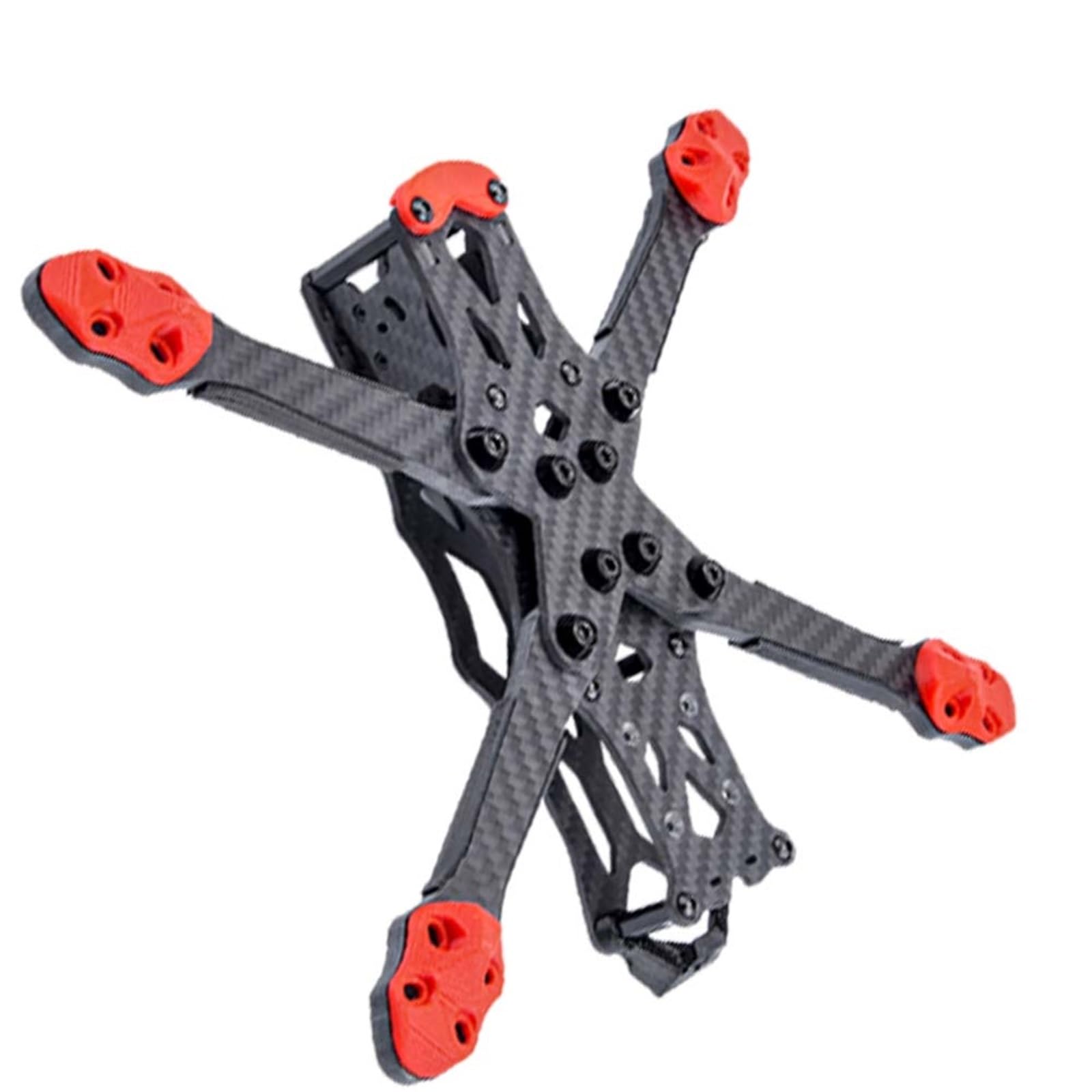 IWBR HD5 225mm HD6 260mm HD7 295mm 5 6 7 pollici in fibra di carbonio APEX-HD Quadcopter Kit telaio for APEX HD FPV RC Racing Drone (Size : APEX-HD 6inch)