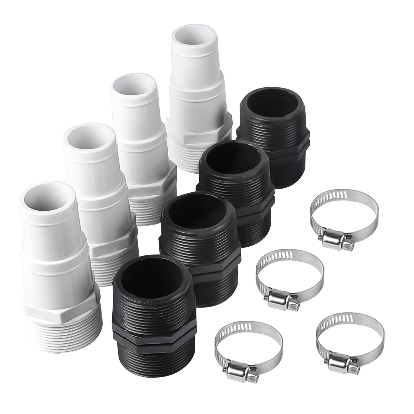SWAWIS Pool Bypass Set 32/38mm Wärmepumpe Pool Bypass Poolheizung Wärmepumpe Solar Heizung PVC Rohr Kugelhahn DN50, Präzise Regulierung des Wasserdurchflusses