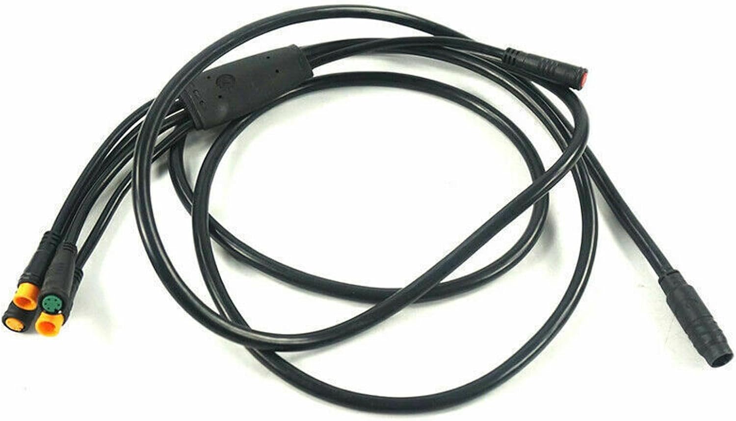 1 to 5 Waterproof Electric Bicycle Integration Cable for Controller Display Throttle Headlight Brake Lever Connection