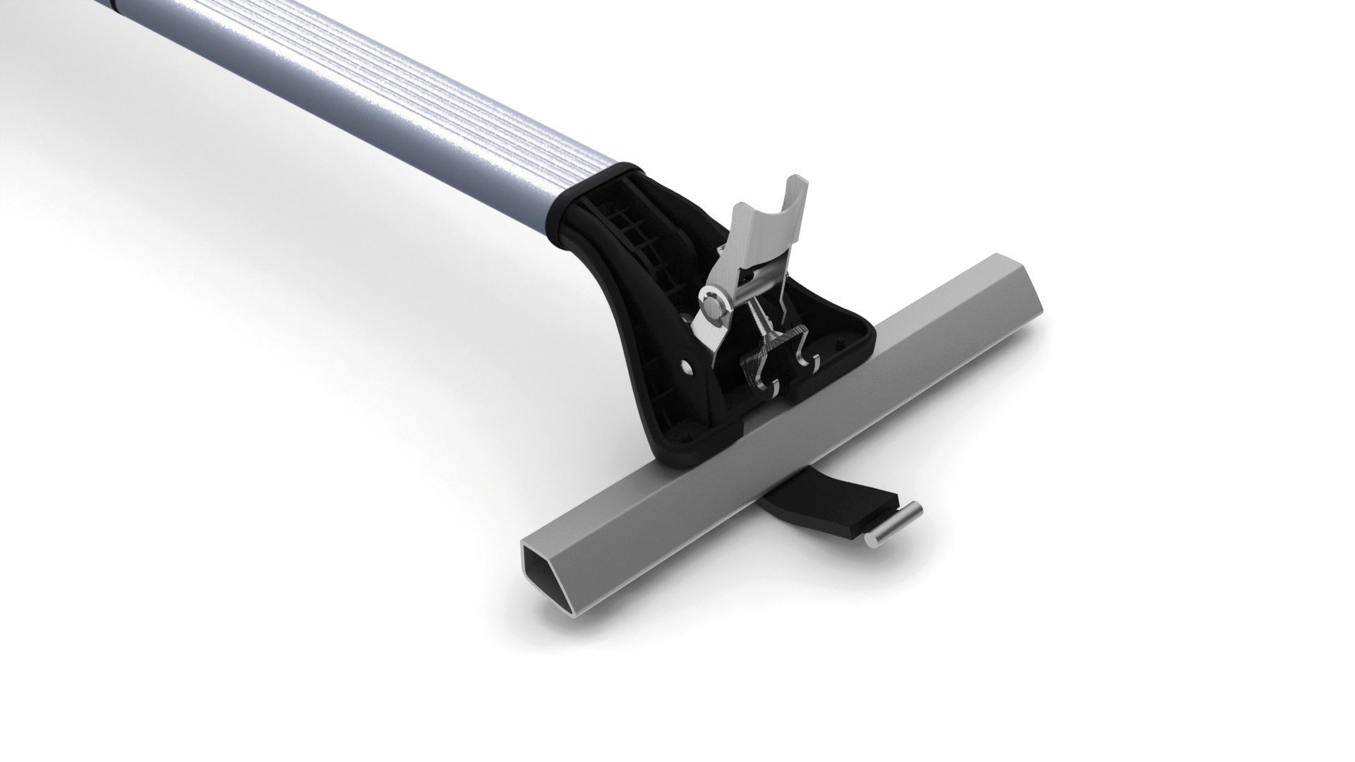 Lampa n15011 par de Barras de Aluminio Snap Fit telescópico con cinghietto