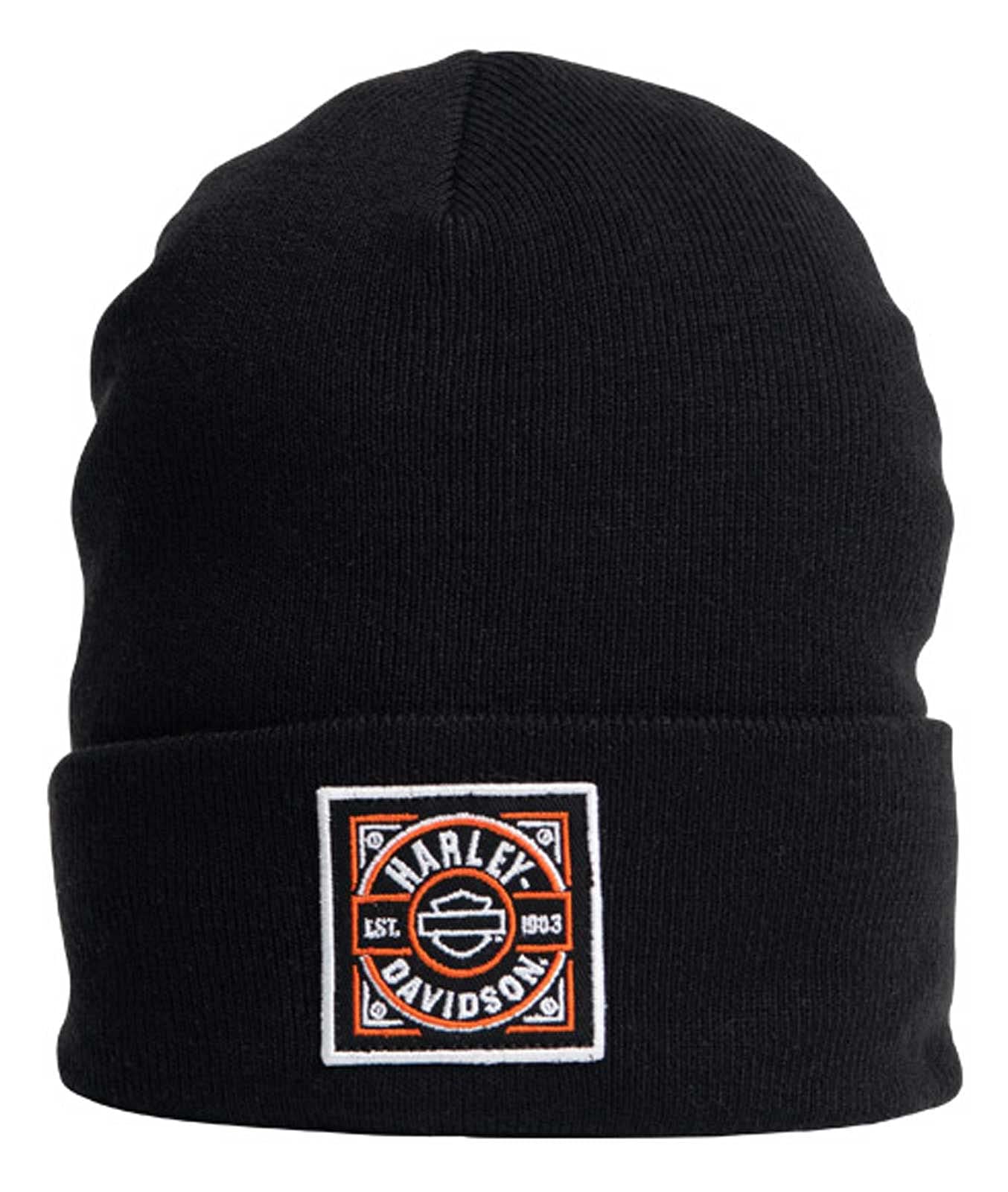 Harley-Davidson Bonnet pour Homme avec Logo H-D brodé Noir