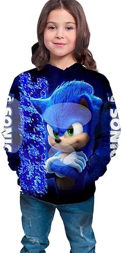 Miniatura 4 de Sudadera con capucha de dibujos animados para jóvenes, sudaderas casuales de moda para niños y niñas