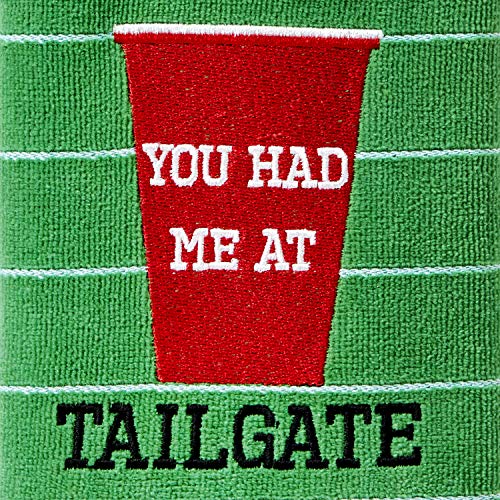 Skl Home You Had Me At Tailgate Hand Towel Set, Green 2 Count #TOP1