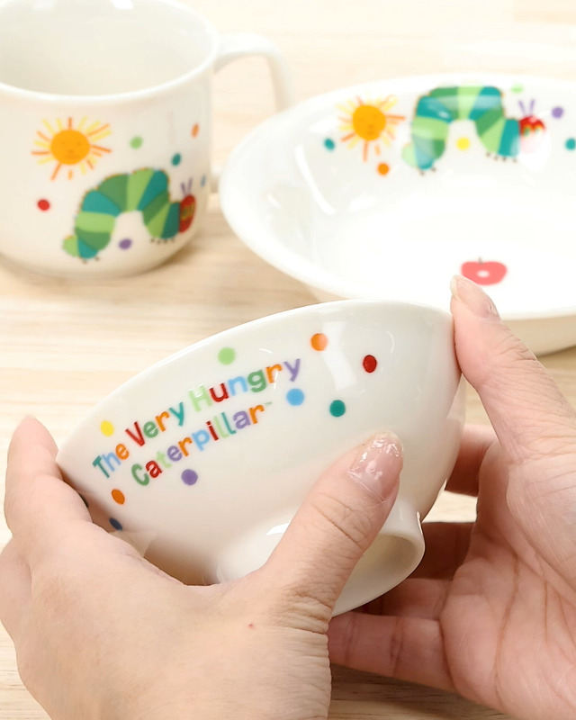 Amazon｜「 はらぺこあおむし 」 子供 食器セット 陶器 食洗機対応