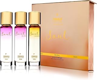 VIVA Trio Perfume Set | Soul, Soul Bliss, Soul Charm | Perfume for Women | Long Lasting Scent | Best Perfume | 3X30ml | Made in India.