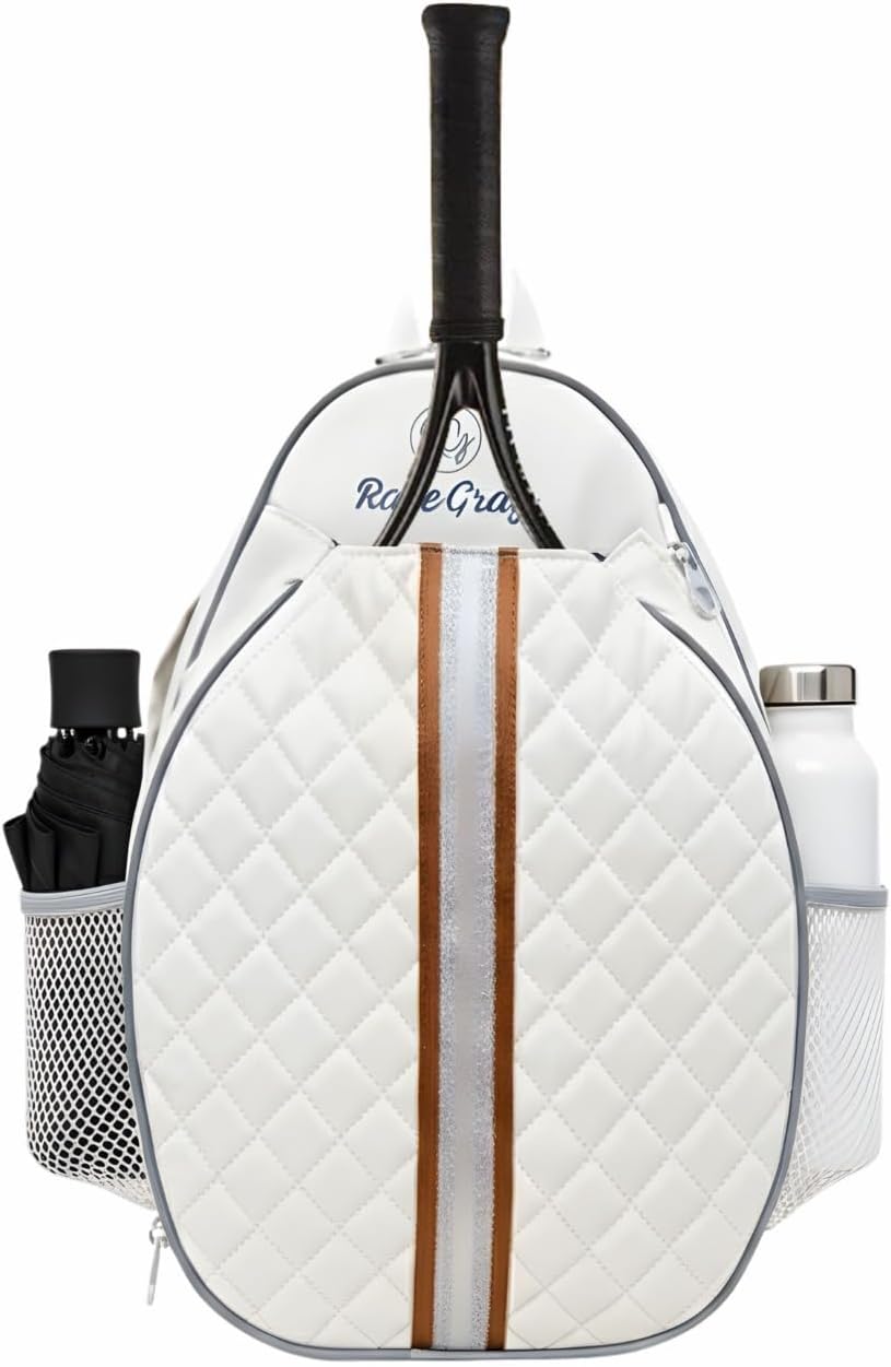 Tennis Bag – Large Capacity Racket Bag for Tennis, Pickleball & Badminton – Water-Resistant & Lightweight