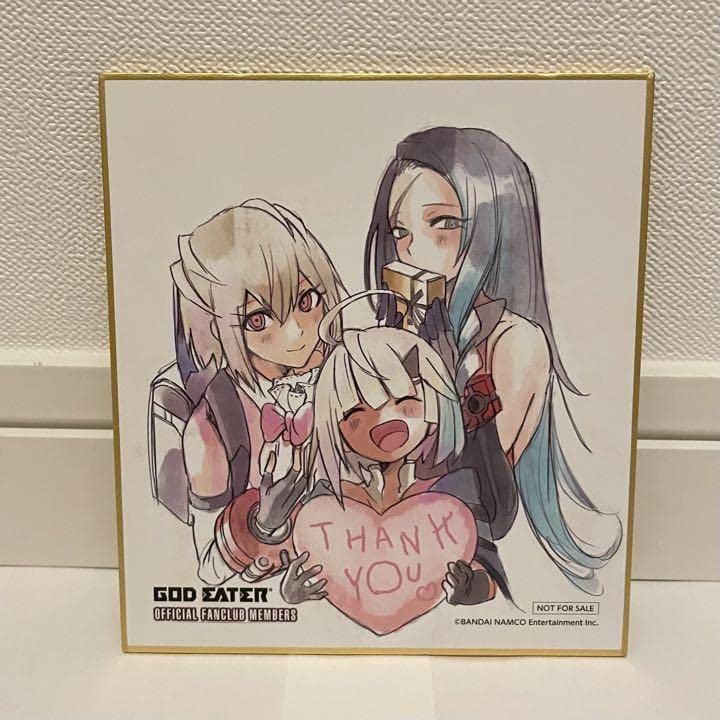 【送料込】GOD EATER（ゴッドイーター）描き下ろしミニ色紙　2種セット Amazon.co.jp: GOD EATER ゴッドイーター 描き下ろしミニ色紙 2種
