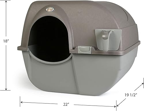 Miniatura 7 de Omega Paw Roll 'n Clean Litter Box Large Generation 5.0,Grey,NRA20-1V5.0