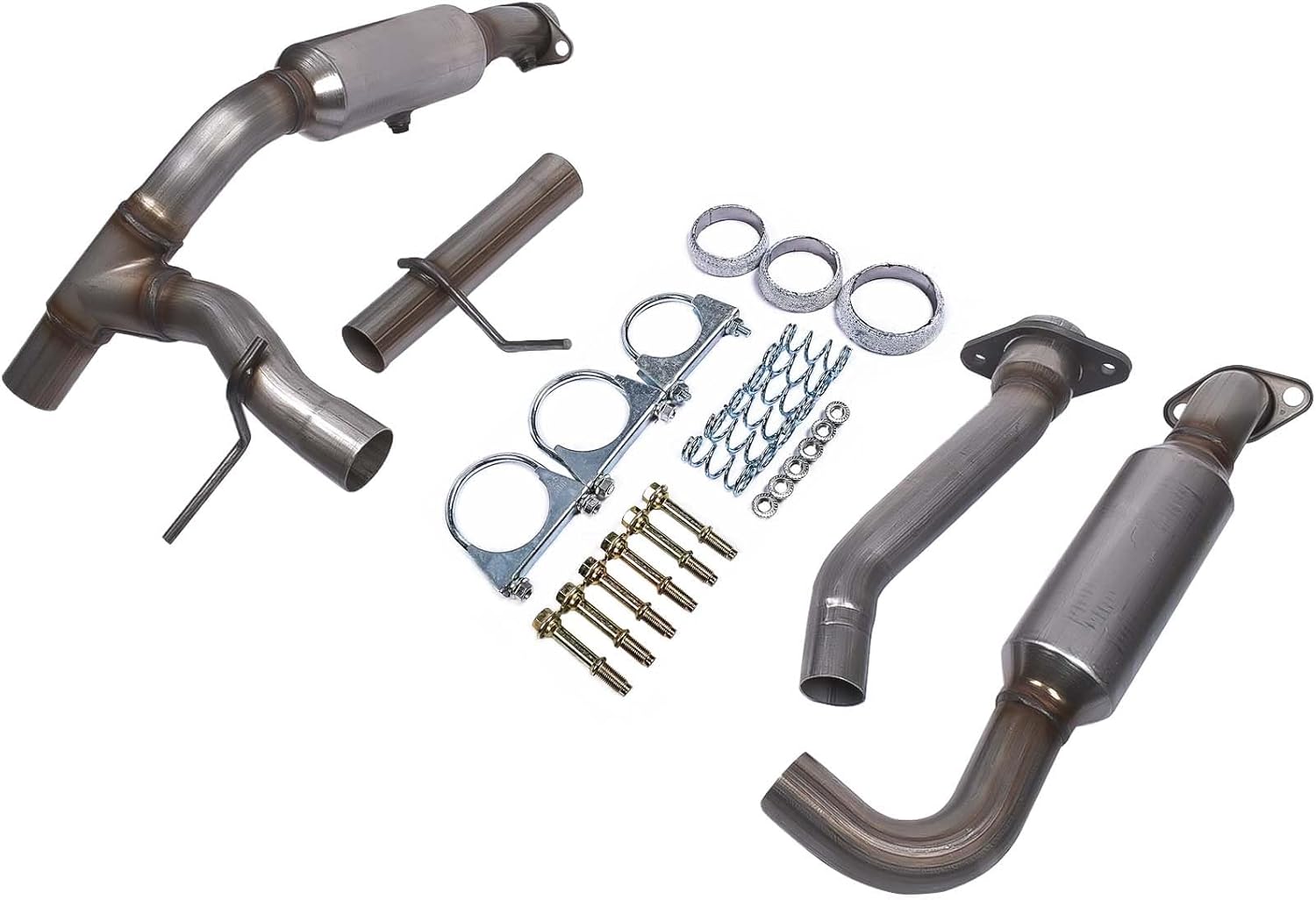 Catalytic Converters Left and Right Side Replacement for Ford F150 5.0L V8 2011 2012 2013 2014 Replaces 50567 53904 AKWH