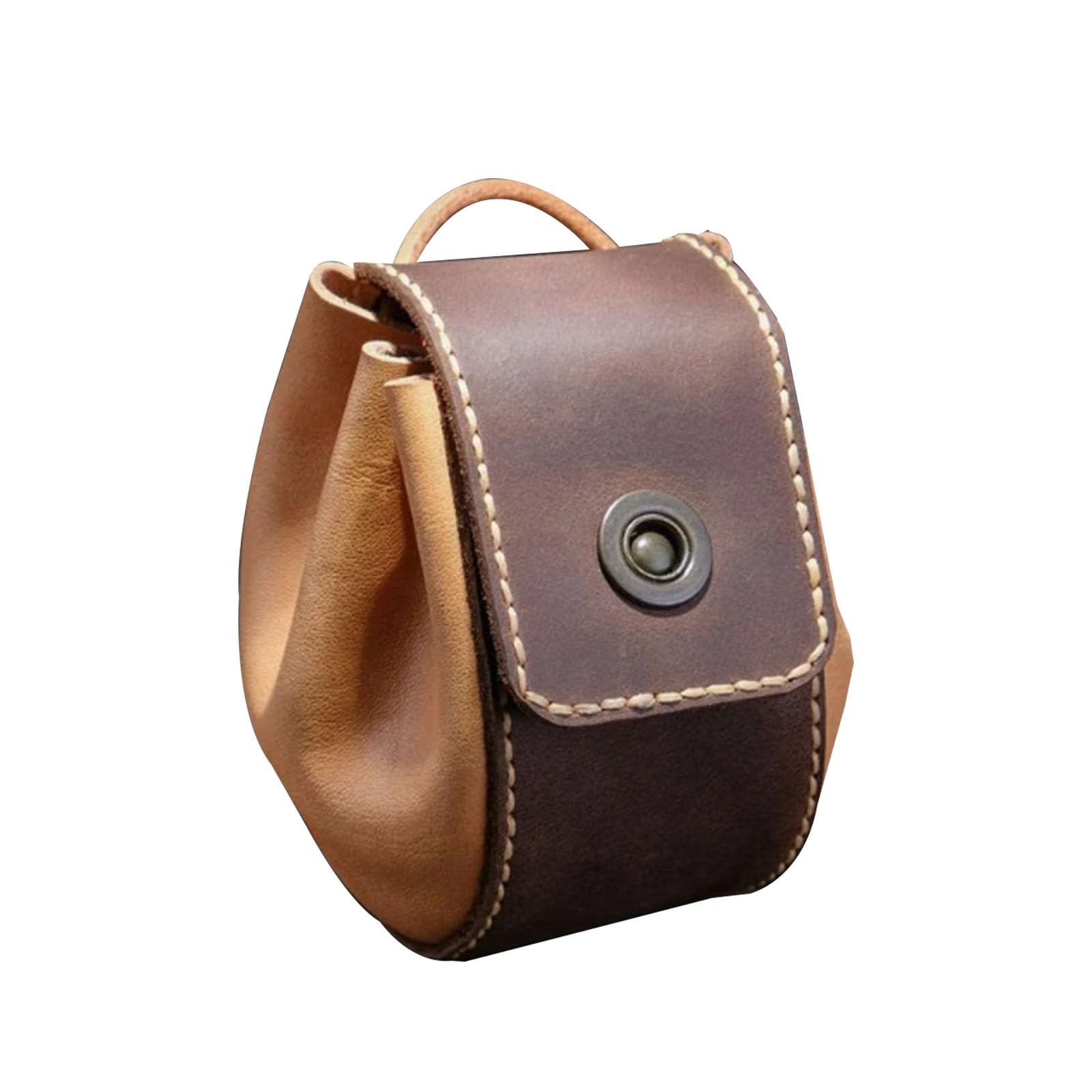Tsophreniq PU Leather Drawstring Pouch Dice Bag Vintage Coin Purse Jewelry Storage for Roleplaying Game Accessories Collector Dice