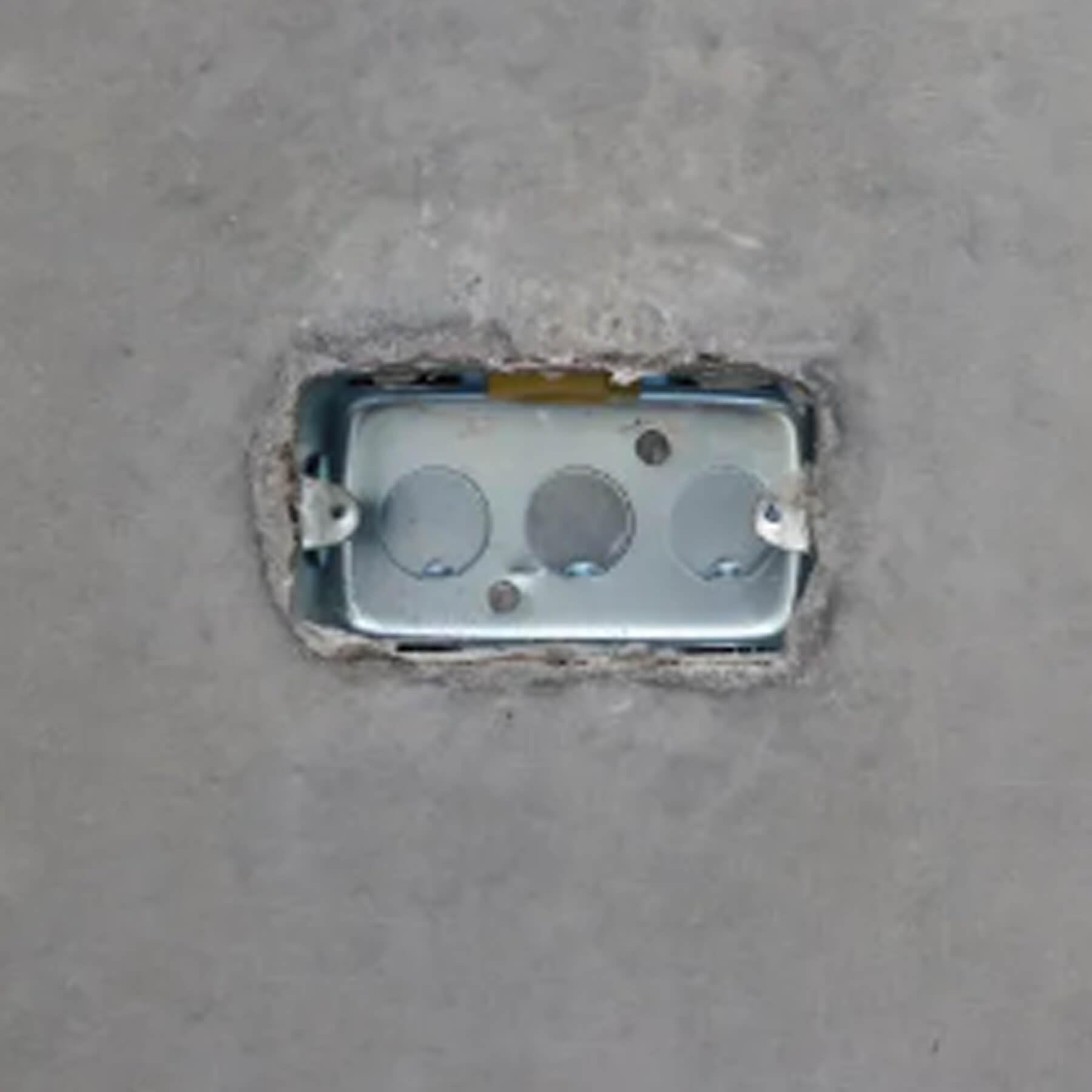 Metal Electrical Boxes - 8 Pack with Brackets -6