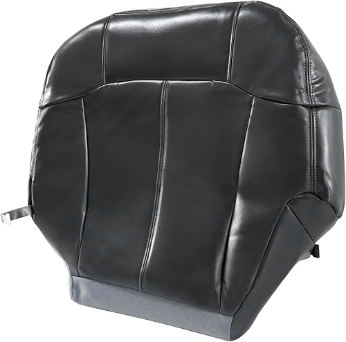 Miniatura 4 de NLQR Fundas de asiento de repuesto para parte inferior y trasera del lado del conductor y cojín de espuma inferior compatible con Chevy GMC 1999