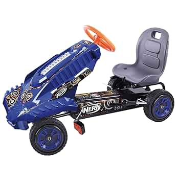 Hauck Pedal Go Kart, NERF Striker - For Children 4 Years+ Up To 50 Kg