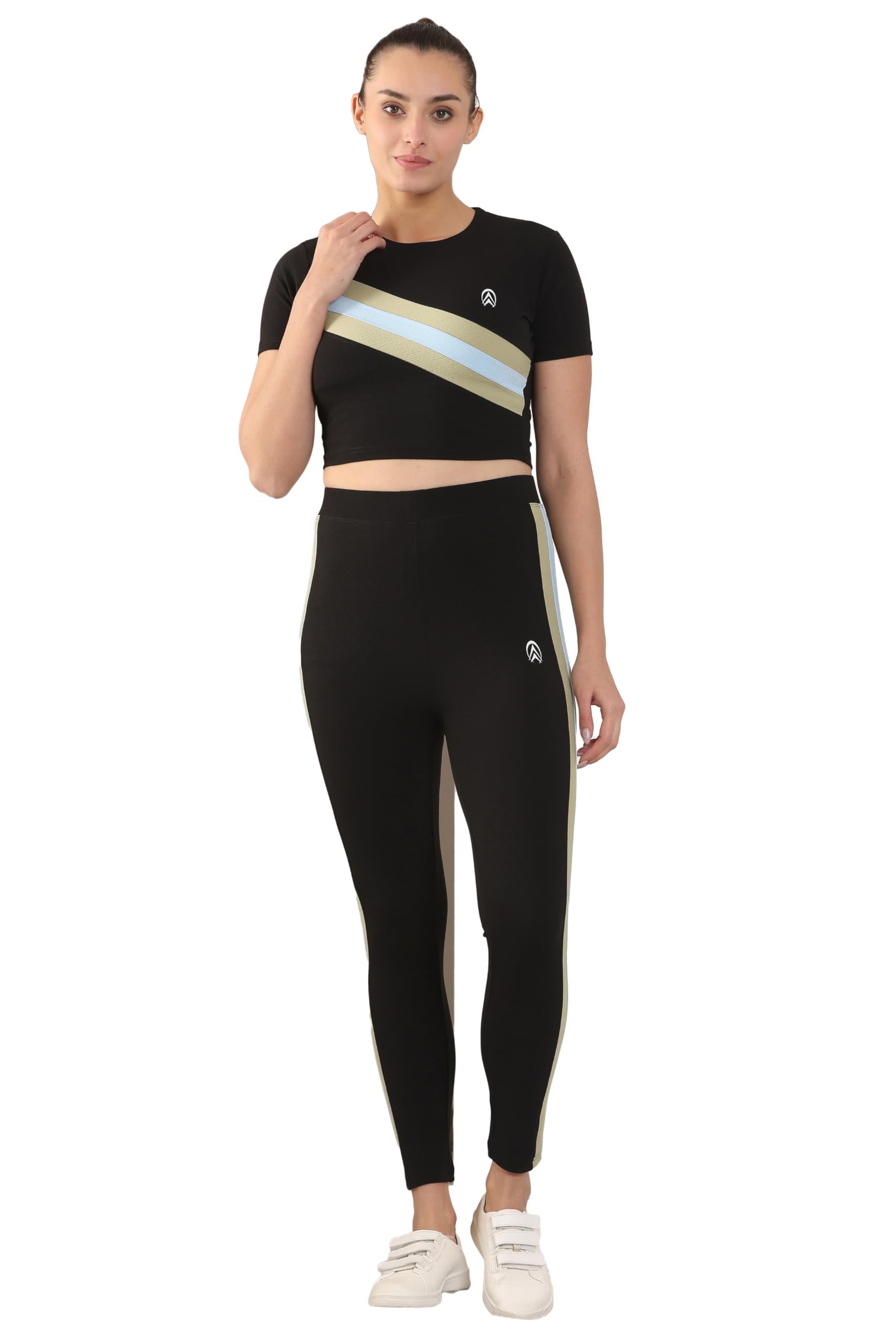 Zicada Women's Top & Bottom Set Gym Wear | Jogging Wear | Sports Running Suits For womens-picture-26