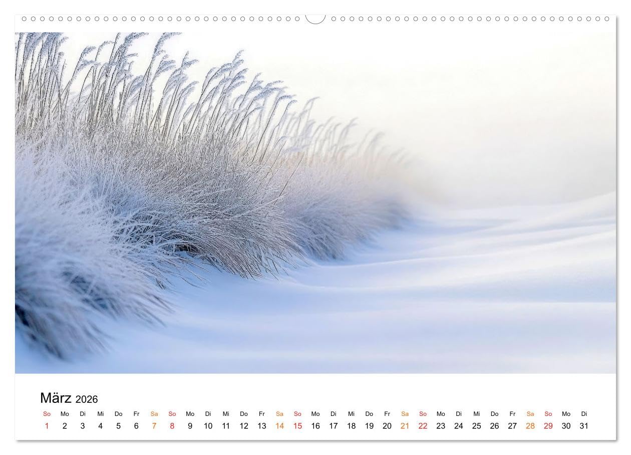 Winterzauber - Nordwind und Schneegestöber (hochwertiger Premium Wandkalender 2026 DIN A2 quer), Kunstdruck in Hochglanz: Erleben Sie die Poesie des Winters - jeden Tag aufs Neue. (CALVENDO Natur)