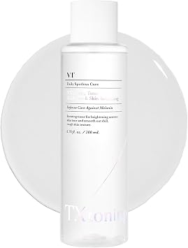 VT COSMETICS TX Toning Facial Toner with Tranexamic Acid, Niacinamide, Glutathione, Hydrating, Refreshing Toner for Dark Spots, Acne Scar, Sun Spots, Age Spots, Korean Skin Care 6.76 fl. oz.