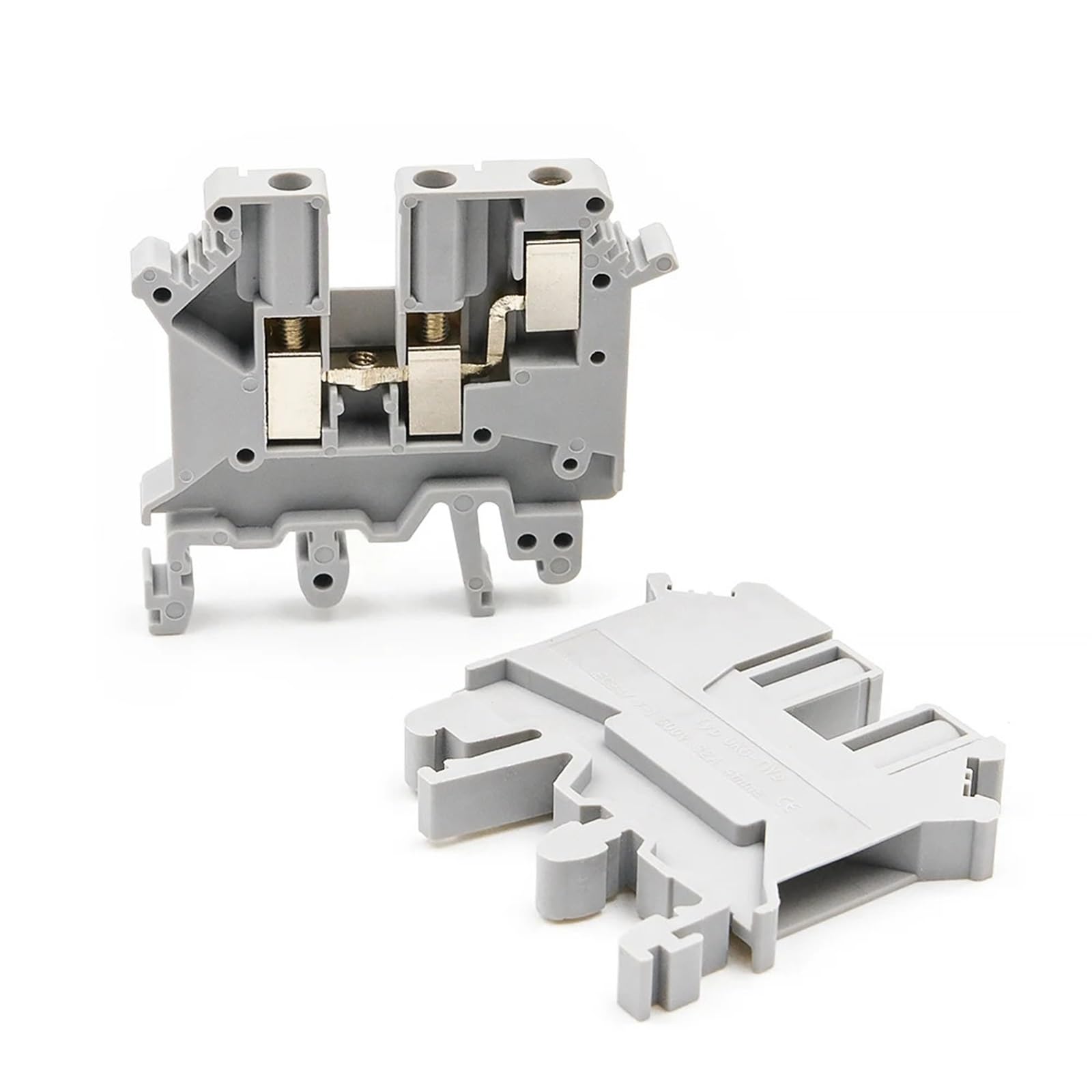 Terminal de tornillo UK5-TWIN de carril DIN para doble cable de hasta 6 mm² 8