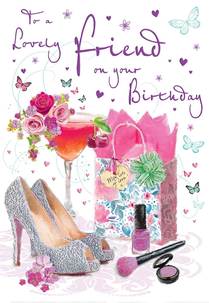 Regal Publishing Birthday Card Friend - 9 x 6 inches