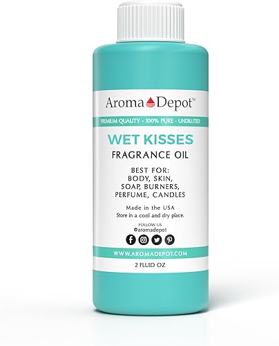Wet Kisses - Aceite de fragancia I Perfume I Skin Oil I Aceite perfumado. Proyectos de bricolaje como velas, bombas de baño, mantecas corporales,