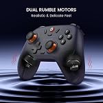 GameSir Nova Lite 2.4g Wireless Controller for Windows PC, iPhone, Android, Switch & Steam Deck, Bluetooth Controller Gamepad with Hall Effect Trigger,Turbo,Rumble Vibration(Nova Lite Purple)