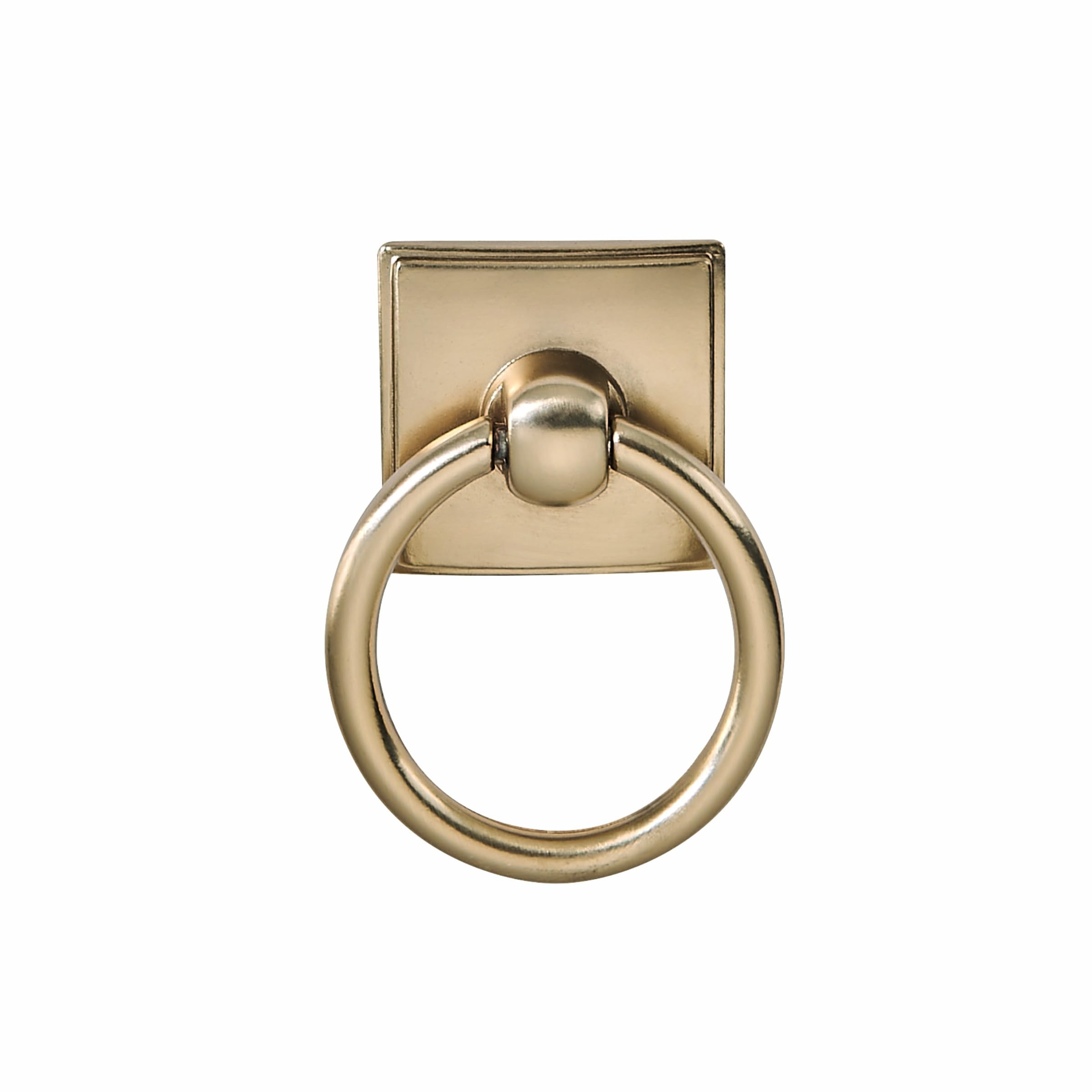 Khtumeware 10-Pack Cabinet Knobs - 1.9 Inch Champagne Bronze Drawer Hardware - Durable Zinc Alloy for Kitchen & Dresser 