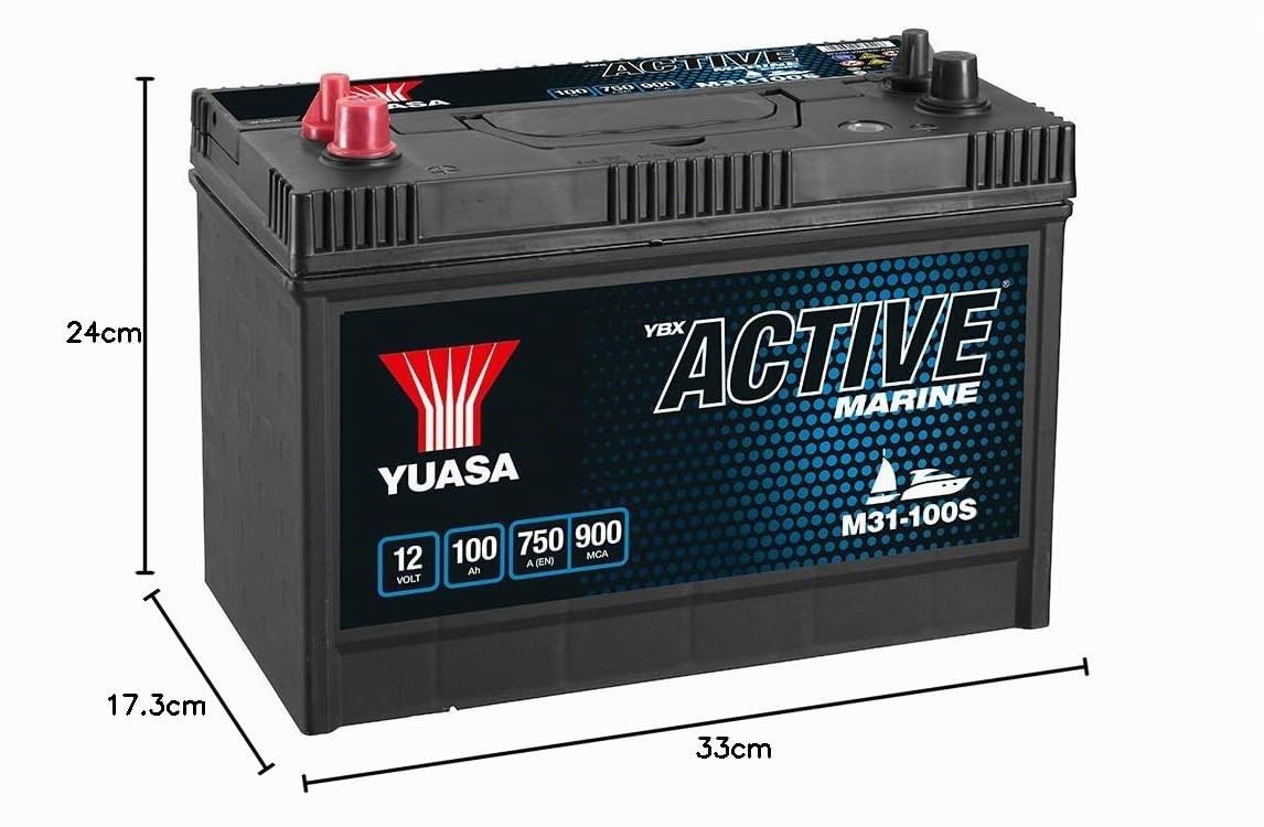 Yuasa M31-100 Batterie marine
