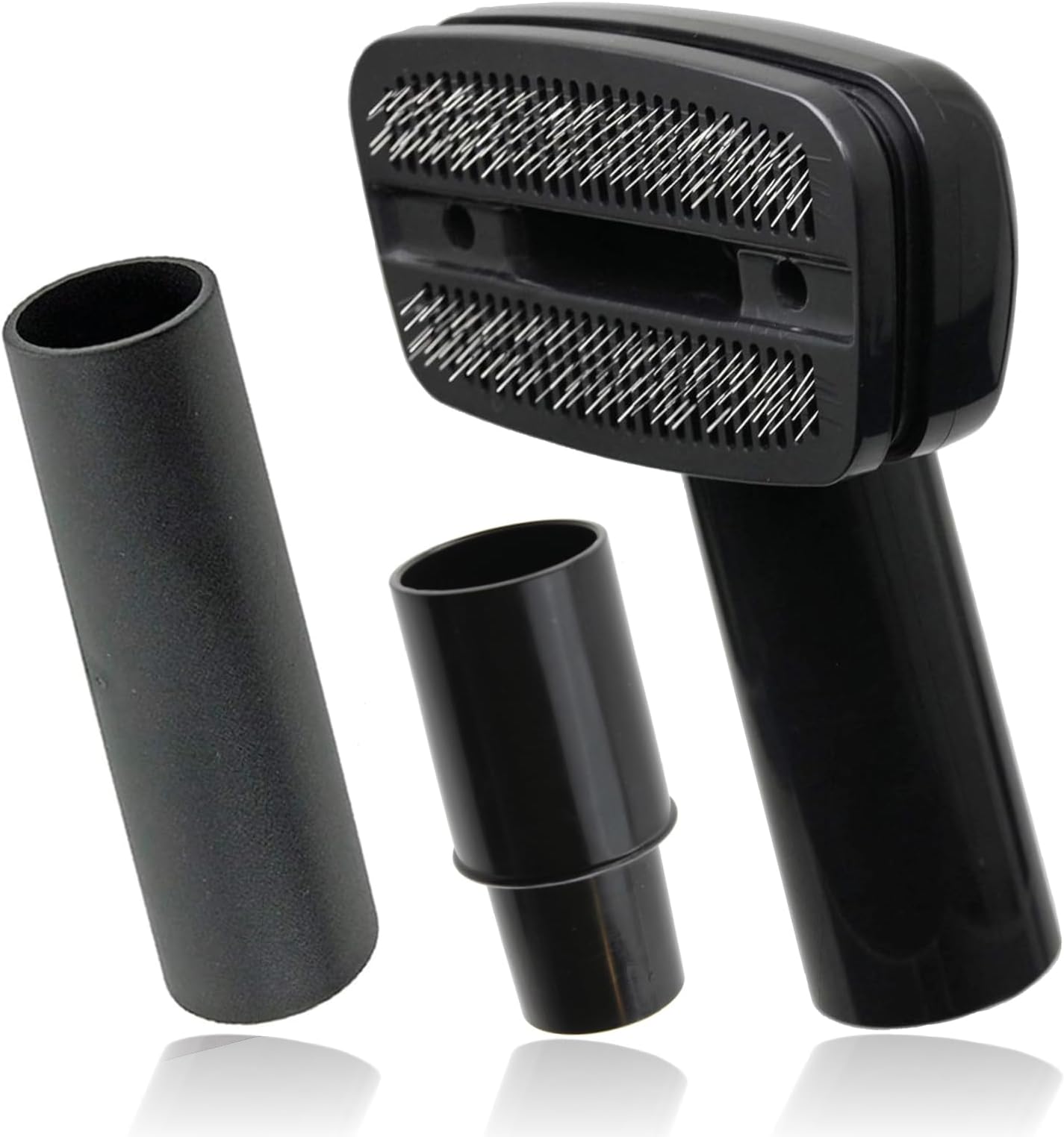 SPARES2GO Dog Grooming Brush Pet Hair Tool for Karcher Vacuum Cleaner (35mm)