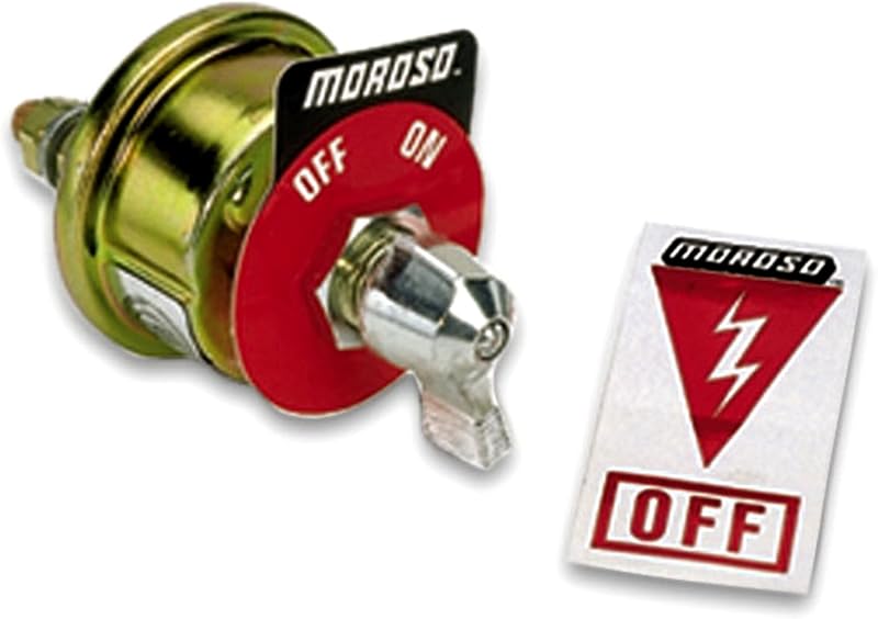 Chave geral de bateria Moroso 74100 liga/desliga – 20 A, 6–36 V