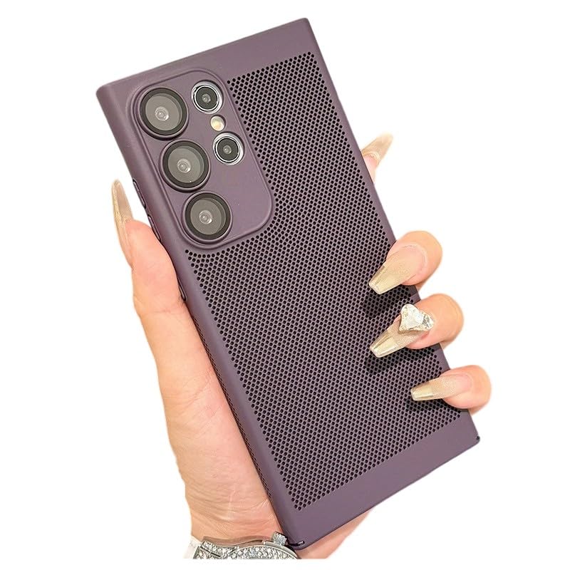 Protection objectif respirante Samsung S25 Ultra avec maille de dissipation