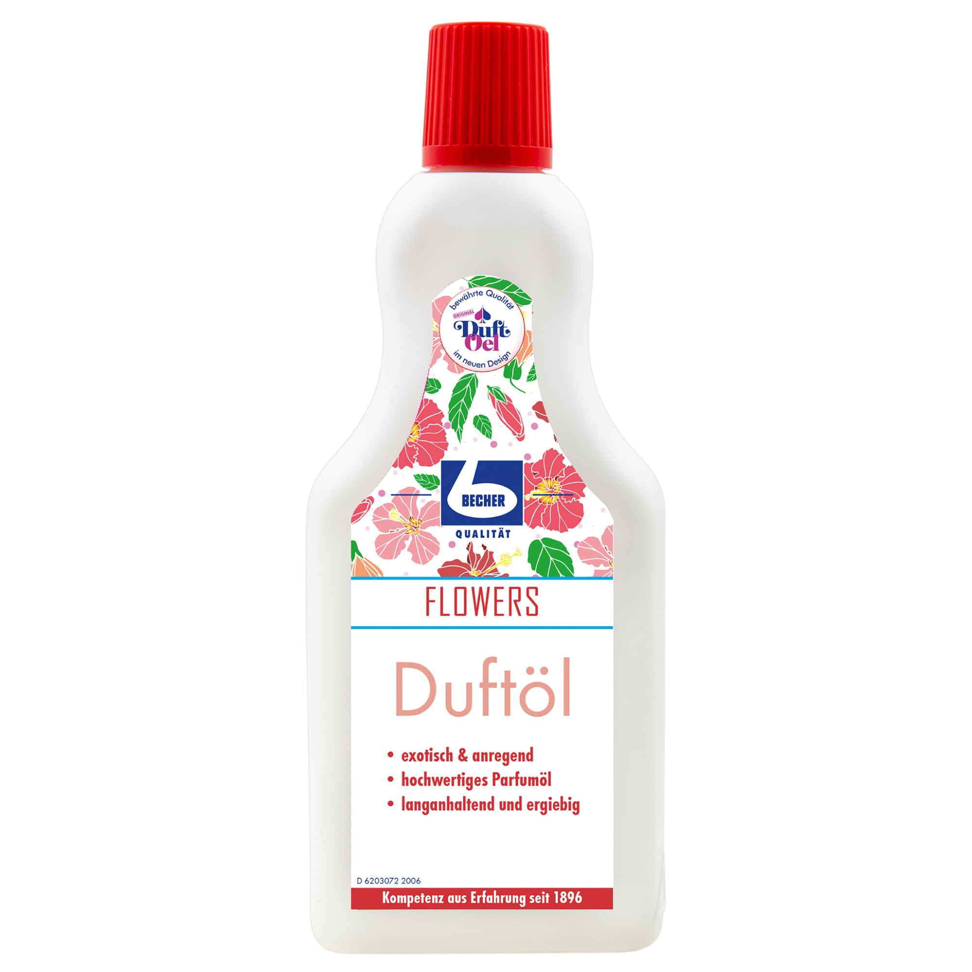 Dr. Becher Duftöl, Flowers, 500 ml | Karton (8 Flaschen)