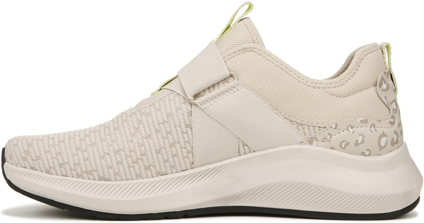 Ryka Womens Fame Slip On Sneaker Beige 12 M