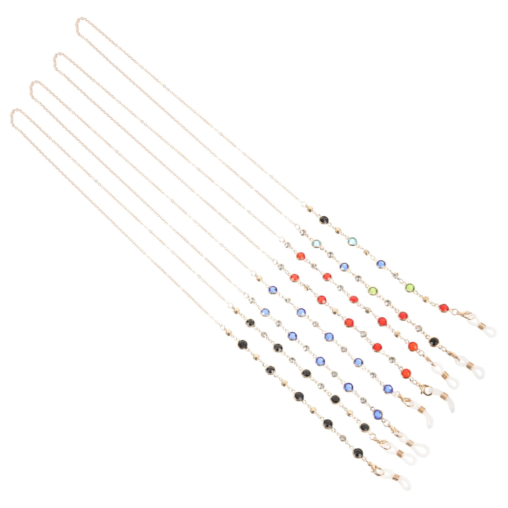 BESPORTBLE Cadena De Gafas Sol Accesorios Para Gafas Correas De Anteo Correas Para Gafas Titular De Collar De Anteojos Para Mujer Collar De Gafas Aleación