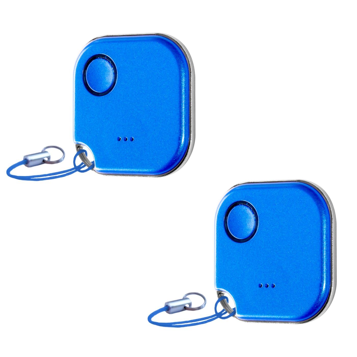 Shelly Shelly BLU Button1 Lot de 2 boutons d'action et d'activation de scène contrôlés par Bluetooth Bleu Domotique Application iOS Android Batterie longue durée de vie Affichage LED Grande portée
