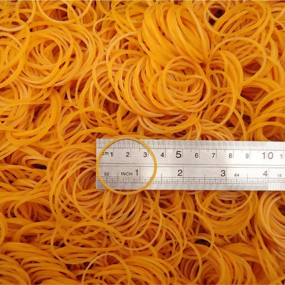 Elastici, Elastici in Gomma Confezione da 100 10-50 mm x 1,5 mm(40x1.5mm)