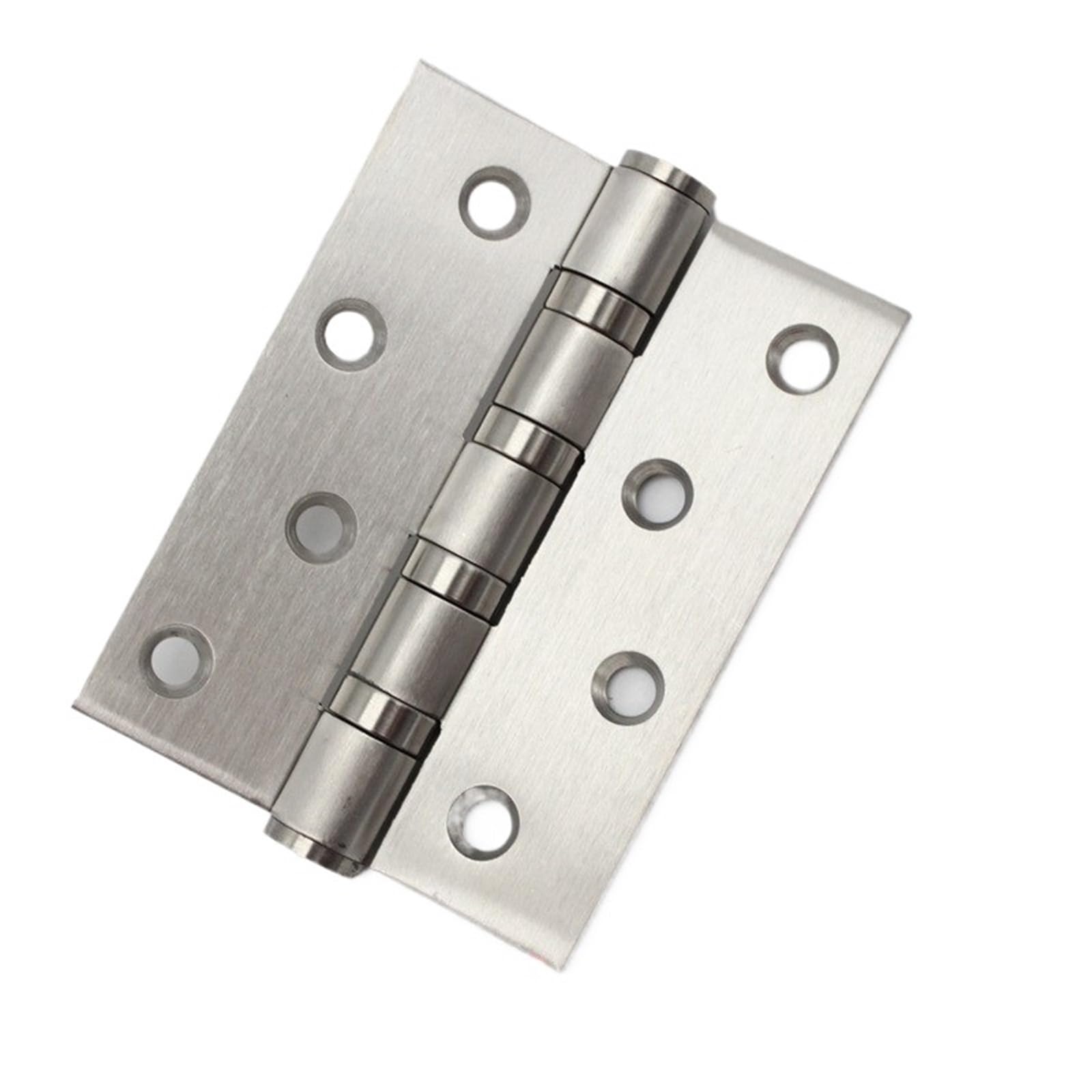 Kdhcvkz Silver 1Pcs Stainless Steel Flat Hinge Wooden Door Hinge(Silver)
